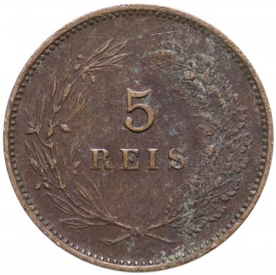 купить Португалия 5 рейс (reis) 1906