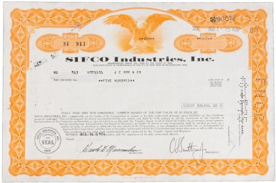 купить США Акция SIFCO INDUSTRIES INC 1974