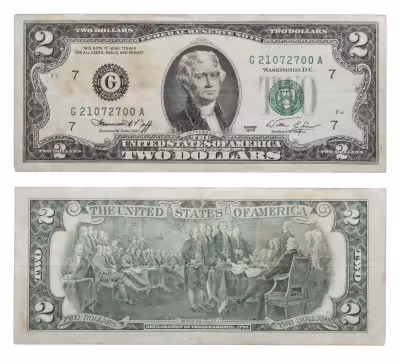 купить США 2 доллара 1976 года (Pick 461) G-Чикаго