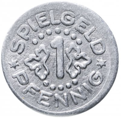 купить Игровой жетон "SPIELGELD / 1 / PFENNIG "Шашки"