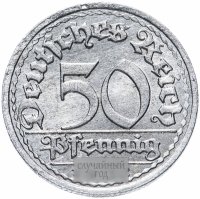 Купить Германия (Веймарская республика) 50 пфеннигов (pfennig) 1919-1922