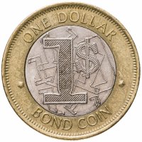 купить Зимбабве 1 доллар (dollar) 2016