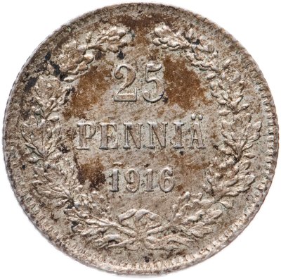 купить 25 пенни (pennia) 1916 S