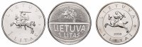 Купить Литва 3 монеты по 1 лит 2009-2011