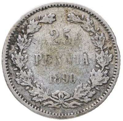 купить 25 пенни (pennia) 1890 L