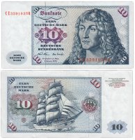 купить Германия ФРГ 10 марок 1970 (Pick 31a)