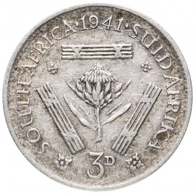 купить ЮАР 3 пенса (pence) 1941