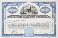 купить Акция США CONSOLIDATED EDISON COMPANY OF NEW YORK, INC., 1957 г.