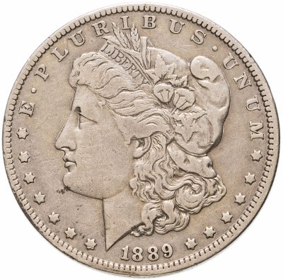 купить США 1 доллар (dollar) 1889 O Доллар Моргана знак монетного двора: "O" - Новый Орлеан