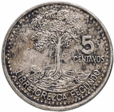 купить Гватемала 5 сентаво (centavos) 2008