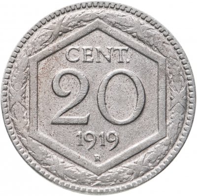 купить Италия 20 чентезимо 1919