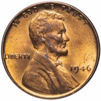 Купить США 1 цент 1946 без буквы монетного двора