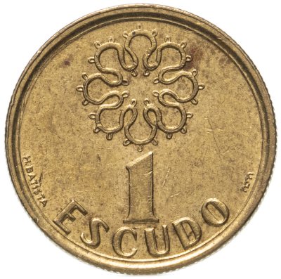 купить Португалия 1 эскудо (escudo) 1996