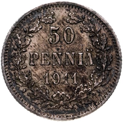 купить 50 пенни (pennia) 1911 L