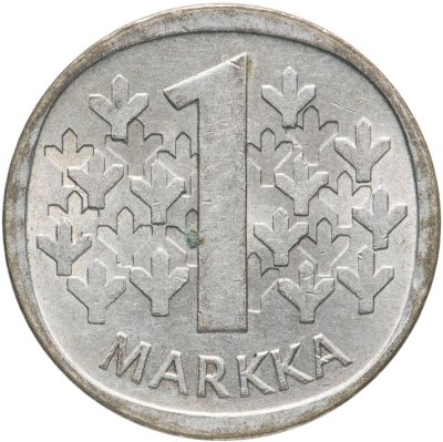 купить Финляндия 1 марка (markka) 1965 S