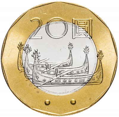 купить Тайвань 20 долларов 2001