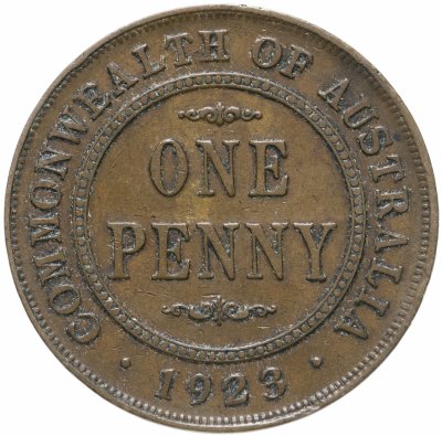 купить Австралия 1 пенни 1923