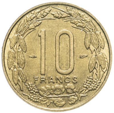 купить Французская Экваториальная Африка, Камерун 10 франков (franc) 1958