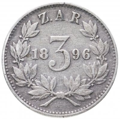 купить ЮАР (Трансвааль) 3 пенса (pence) 1896