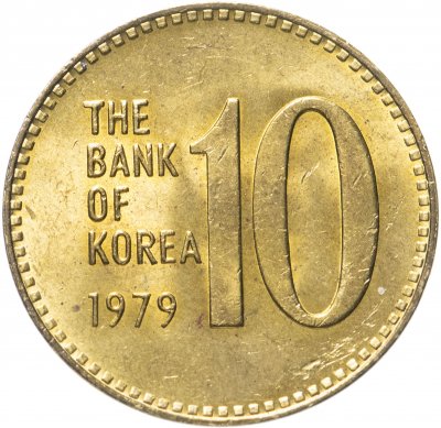 купить Южная Корея 10 вон (won) 1979
