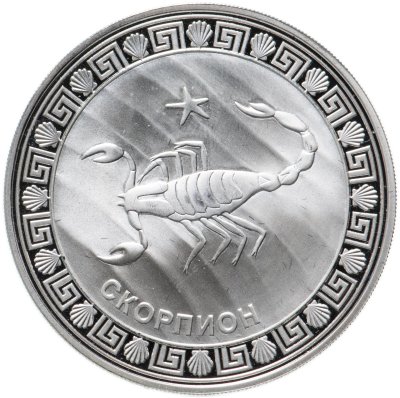купить Токелау 5 долларов 2012 "Знаки Зодиака - Скорпион" в футляре с сертификатом