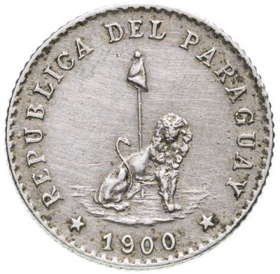купить Парагвай 10 сентаво (centavos) 1900