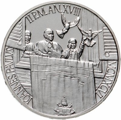 купить Ватикан 1000 лир (lire) 1997