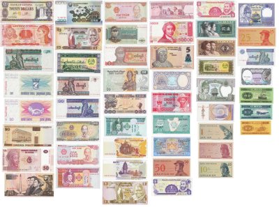 купить Набор из 50 случайных банкнот