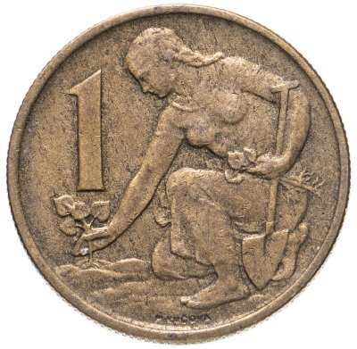 купить Чехословакия 1 крона 1962