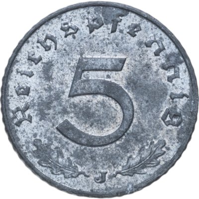 купить Германия, Третий рейх 5 рейхспфеннигов (reichspfennig) 1941