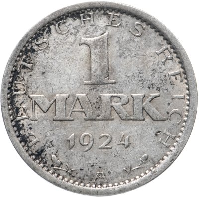 купить Германия 1 марка 1924 A