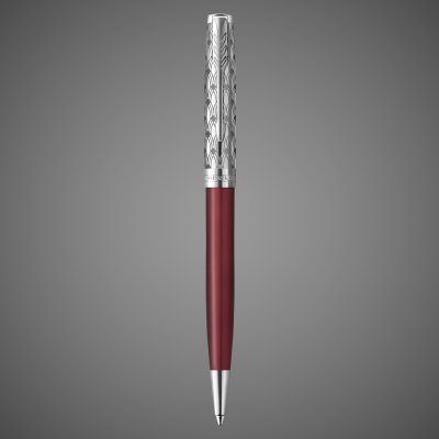 купить Шариковая ручка Parker Sonnet Premium Refresh RED CT, стержень: M, цвет чернил: black , в подарочной упаковке, Лаки и смолы: лак, латунь, нержавеющая сталь, палладий, 2026 г.