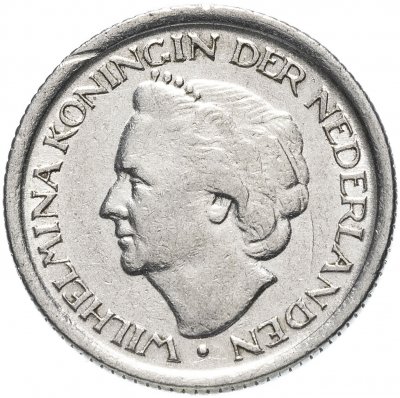 купить Нидерланды 25 центов (cents) 1948