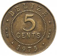 Купить Белиз 5 центов 1975