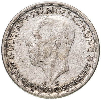 купить Швеция 1 крона (krona) 1946