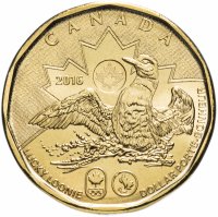 купить Канада 1 доллар 2016 "XXXI летние Олимпийские Игры, Рио-Де-Жанейро 2016"