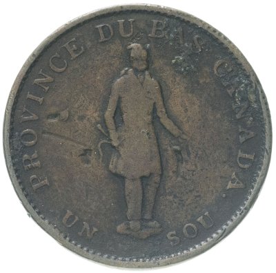 купить Канада, Квебек 1/2 пенни 1837
