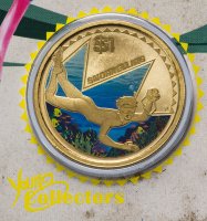 Купить Австралия 1 доллар 2013 года "Снорклинг" в буклете