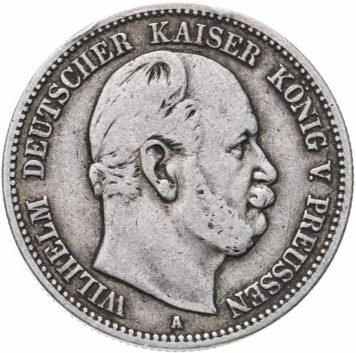 купить Германская империя, Пруссия 2 марки 1876 А - Берлин