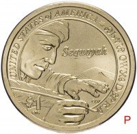купить США 1 доллар (dollar) 2017 Р "Коренные Американцы - Секвойя"