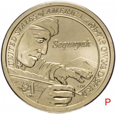 купить США 1 доллар (dollar) 2017 Р "Коренные Американцы - Секвойя"