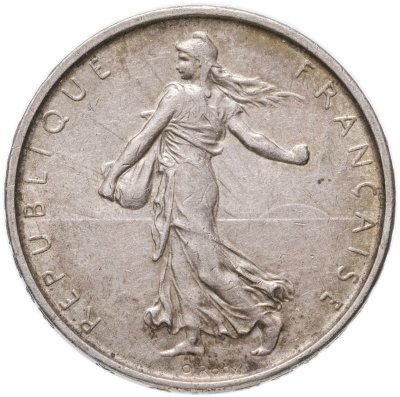 купить Франция 5 франков (francs) 1962
