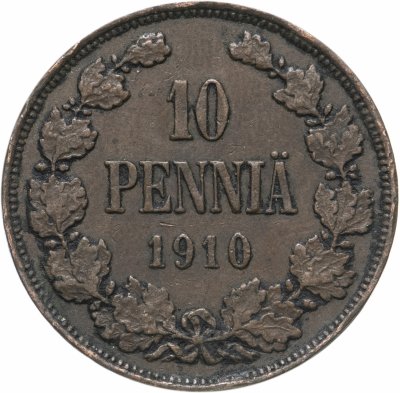 купить 10 пенни (pennia) 1910