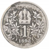 Купить Австрия 1 крона (crown) 1893