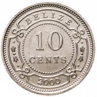 купить Белиз 10 центов (cents) 2000