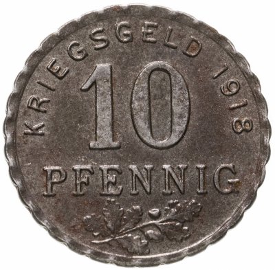купить Германия (Бохум) нотгельд 10 пфеннигов 1918