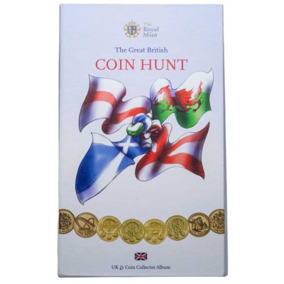 купить Альбом для коллекции из 25 монет Великобритания 1 фунт (pound) 1983-2015