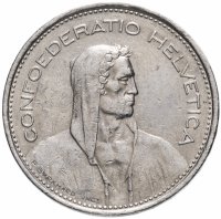 купить Швейцария 5 франков (francs) 1968 "В"