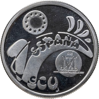 купить Испания 1 экю 1992 Мадрид