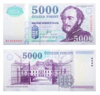 Купить Венгрия 5000 форинтов 2010 Pick 199